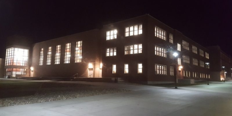 Natrona County High School lighting